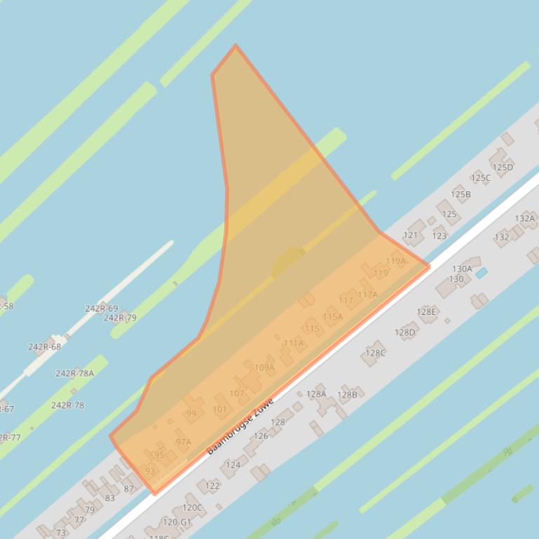 Kaart van postcodegebied 3645AC.