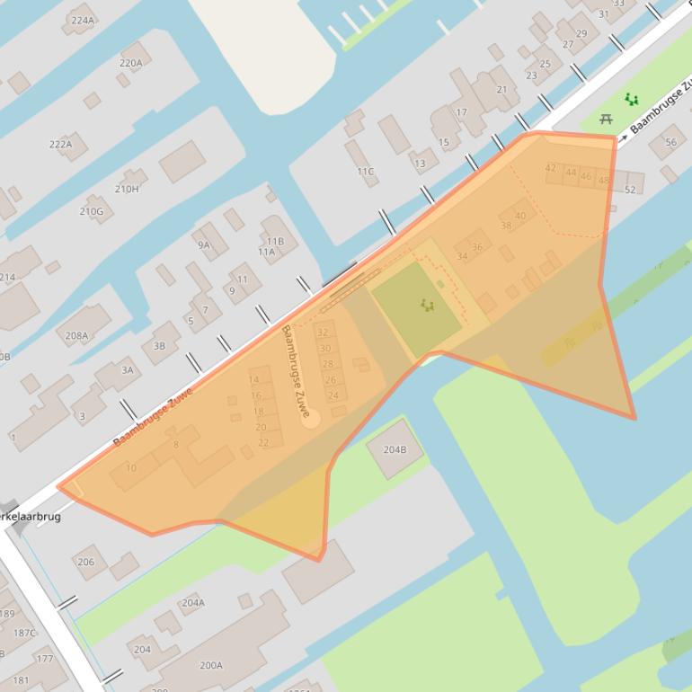 Kaart van postcodegebied 3645AH.