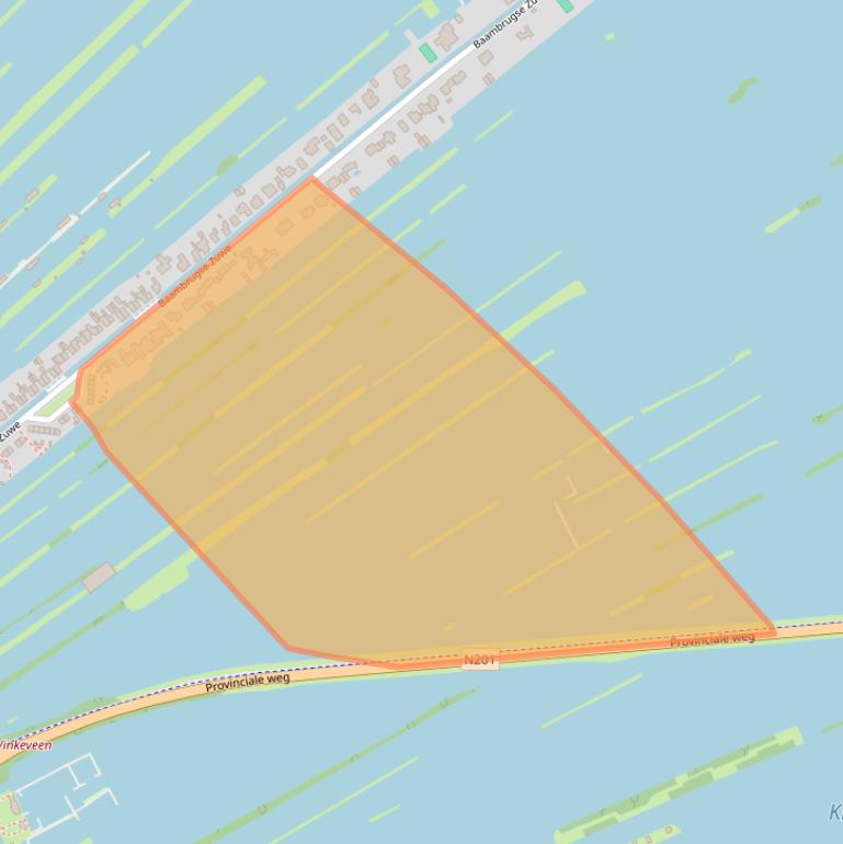 Kaart van postcodegebied 3645AK.