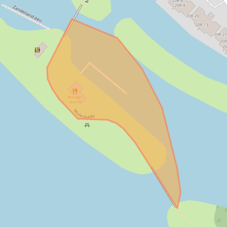 Kaart van postcodegebied 3645BZ.