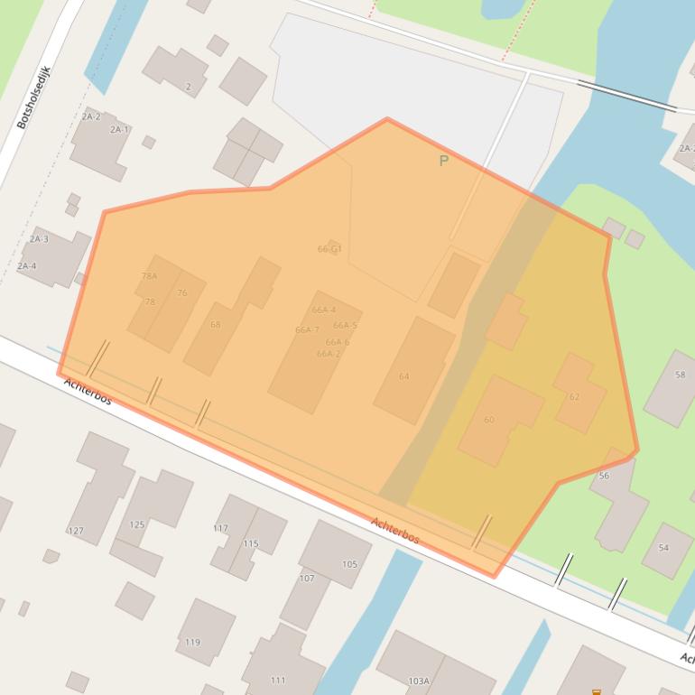 Kaart van postcodegebied 3645CG.