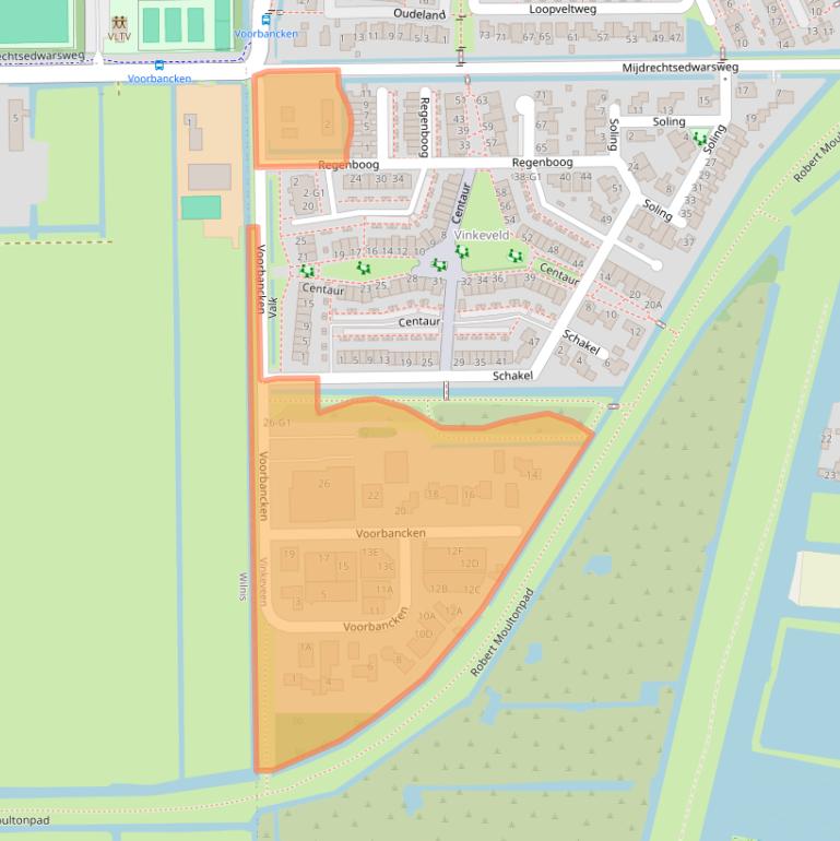 Kaart van postcodegebied 3645GV.