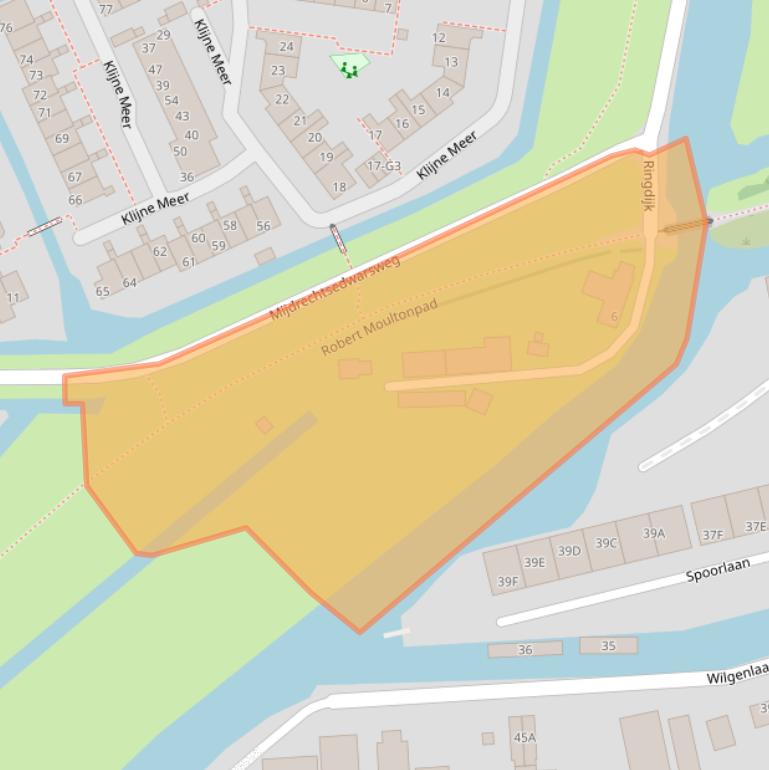 Kaart van postcodegebied 3645HG.