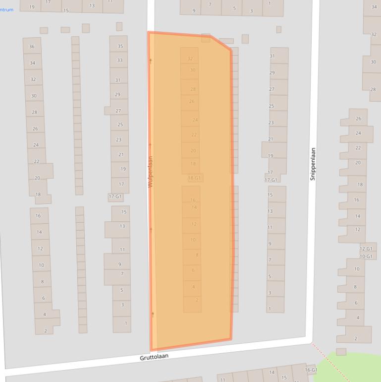 Kaart van postcodegebied 3645KR.