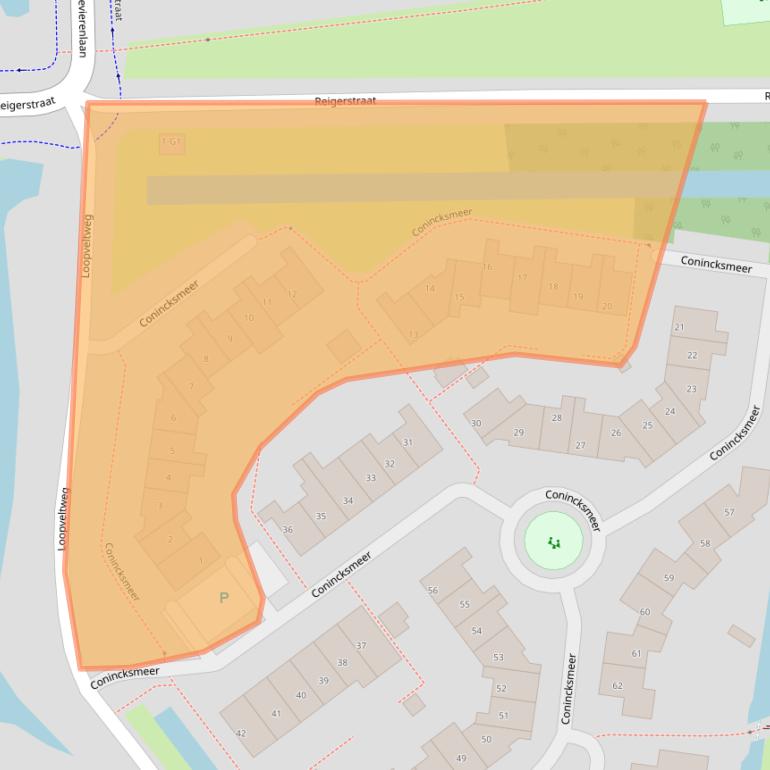 Kaart van postcodegebied 3645WG.