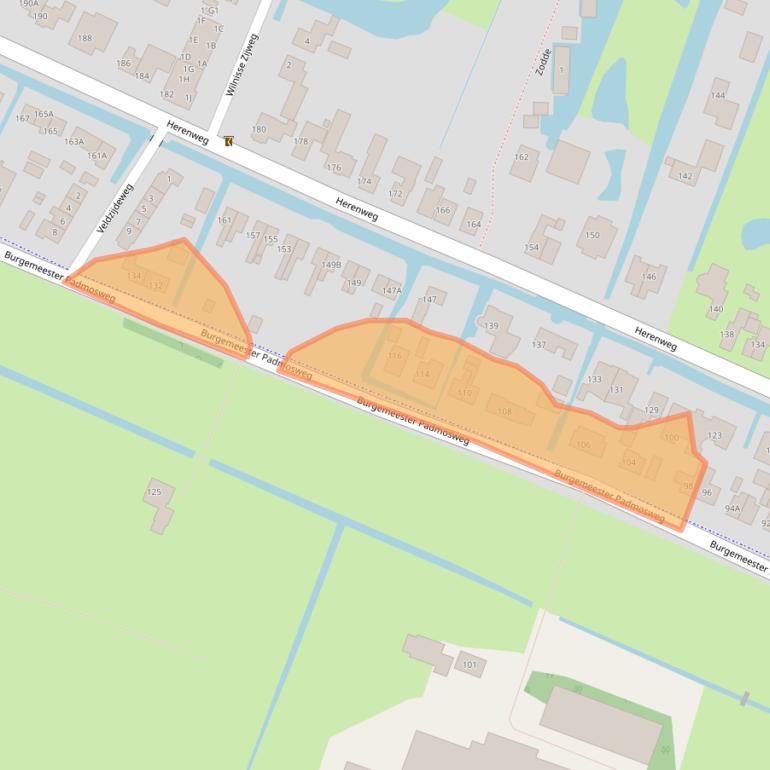 Kaart van postcodegebied 3648BK.