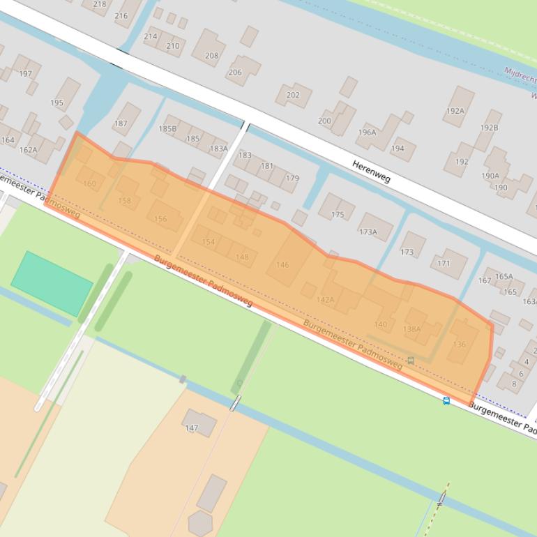 Kaart van postcodegebied 3648BL.