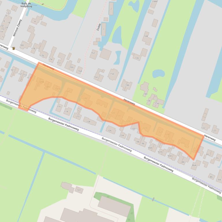 Kaart van postcodegebied 3648CC.