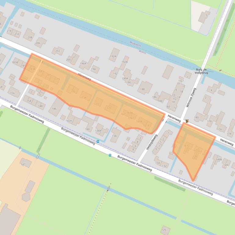 Kaart van postcodegebied 3648CD.