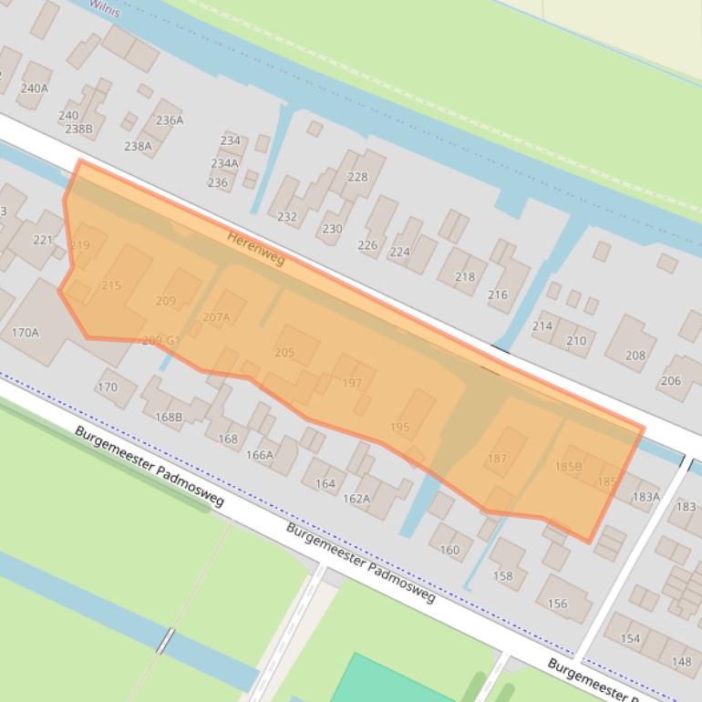 Kaart van postcodegebied 3648CE.