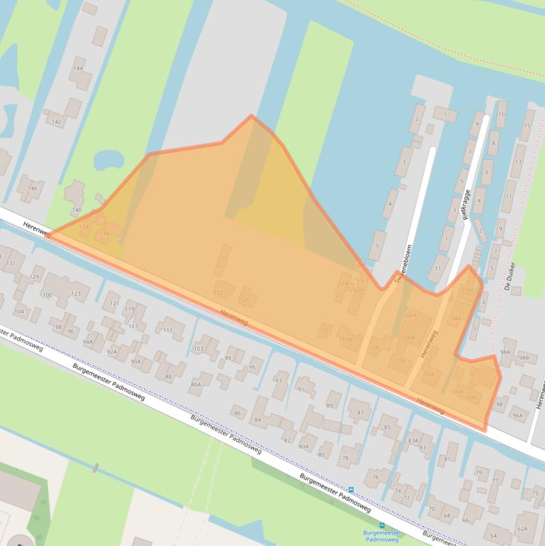 Kaart van postcodegebied 3648CM.