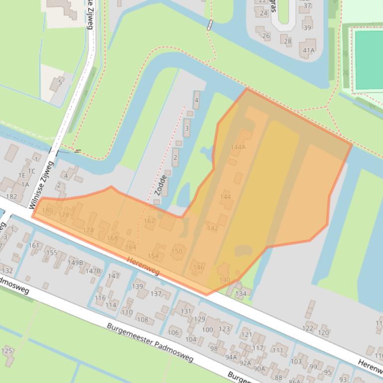 Kaart van postcodegebied 3648CN.