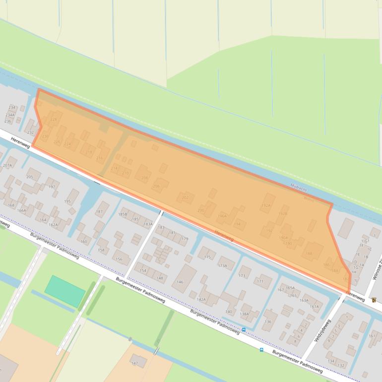 Kaart van postcodegebied 3648CP.