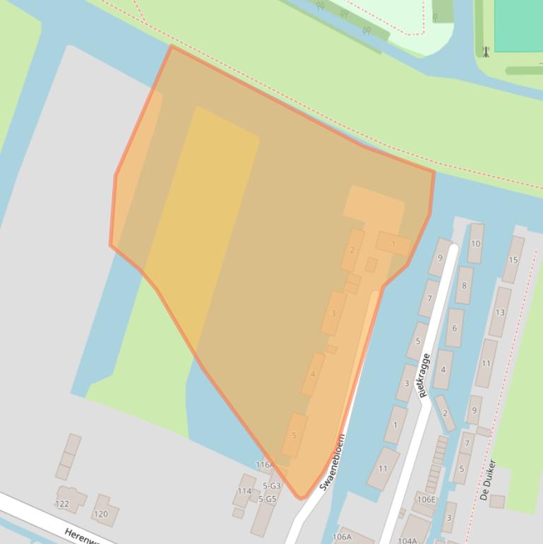 Kaart van postcodegebied 3648CX.