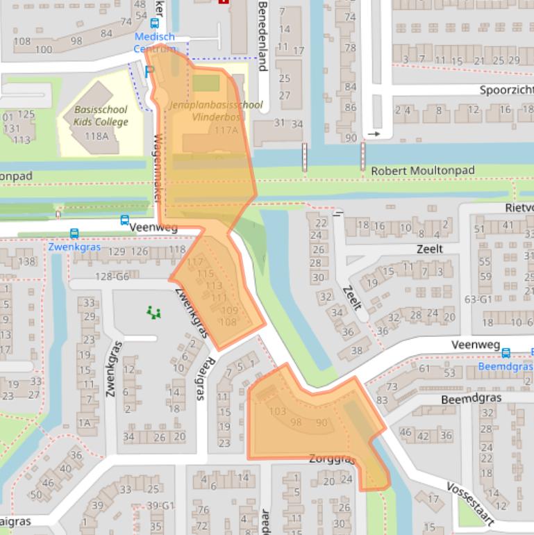 Kaart van postcodegebied 3648HB.