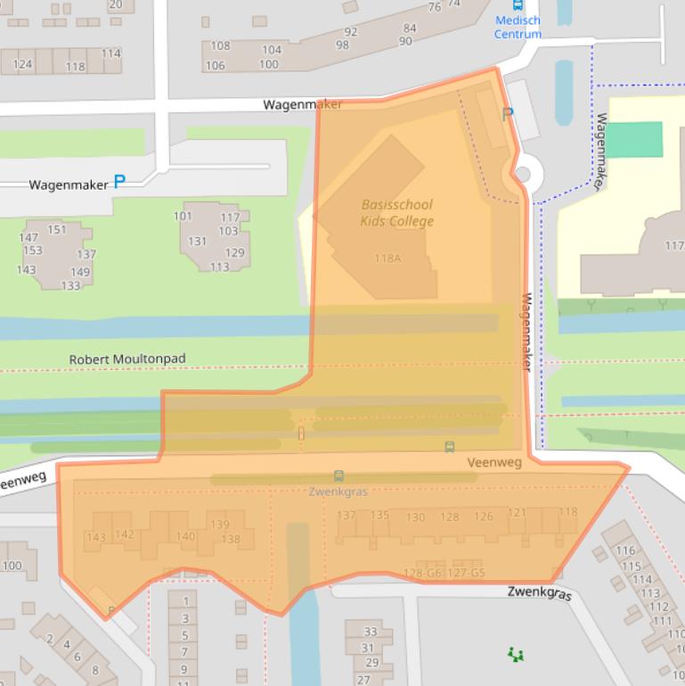 Kaart van postcodegebied 3648HC.