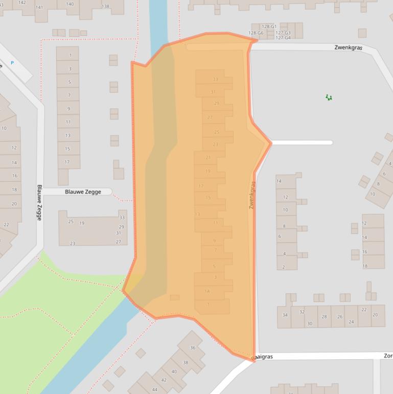 Kaart van postcodegebied 3648JH.