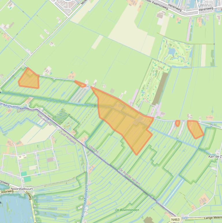 Kaart van postcodegebied 3648NP.