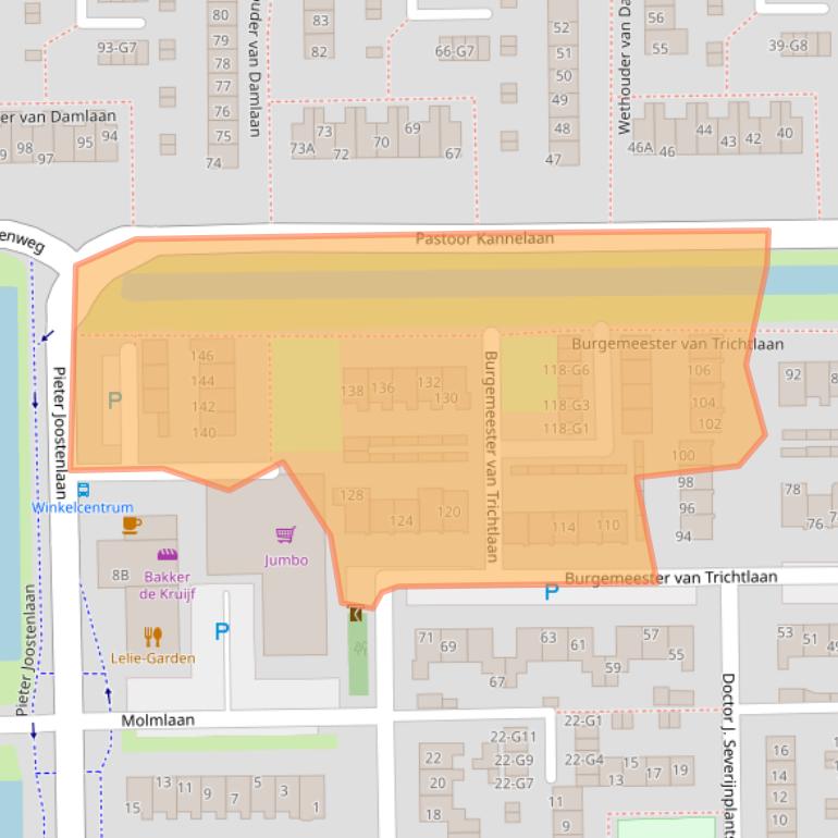 Kaart van postcodegebied 3648VK.
