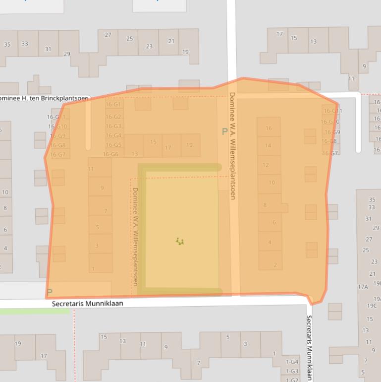Kaart van postcodegebied 3648VL.