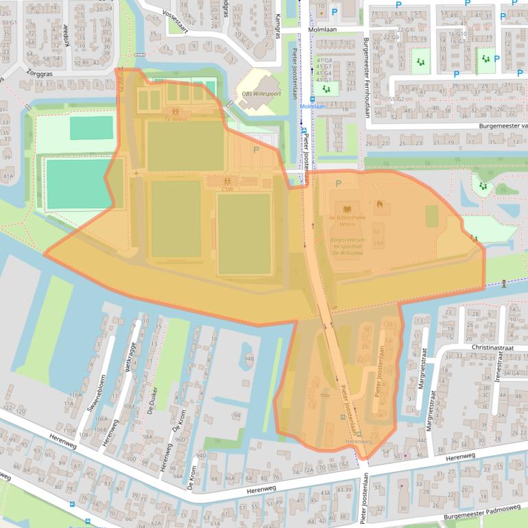 Kaart van postcodegebied 3648XR.