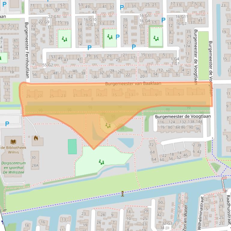Kaart van postcodegebied 3648XS.