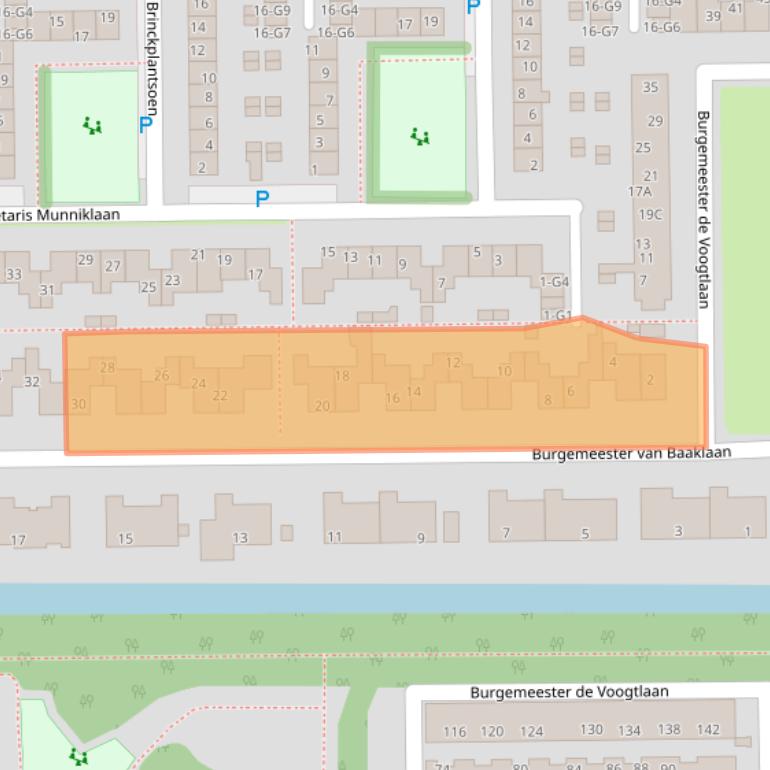 Kaart van postcodegebied 3648XT.