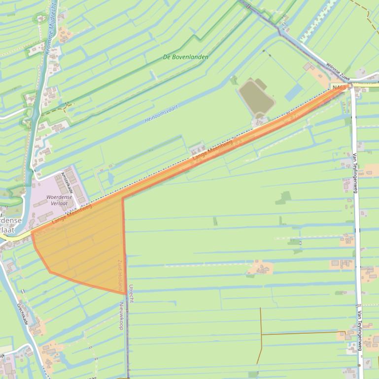 Kaart van postcodegebied 3652LA.