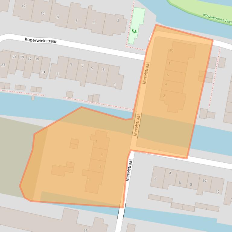 Kaart van postcodegebied 3652LK.