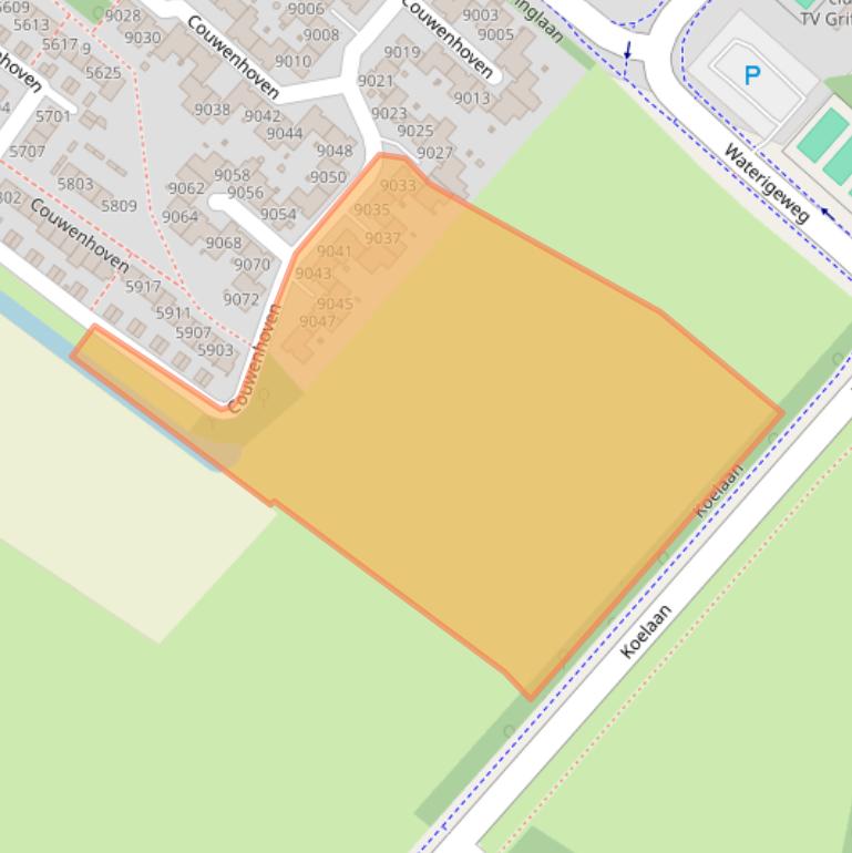 Kaart van postcodegebied 3703GC.