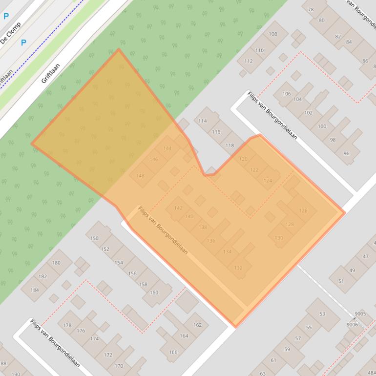 Kaart van postcodegebied 3703XG.