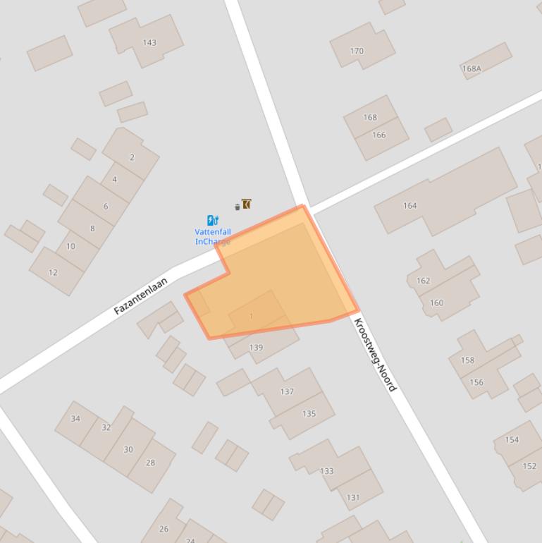 Kaart van postcodegebied 3704EZ.