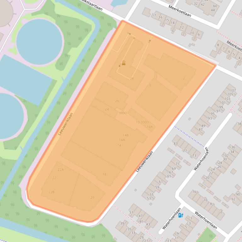 Kaart van postcodegebied 3704GR.