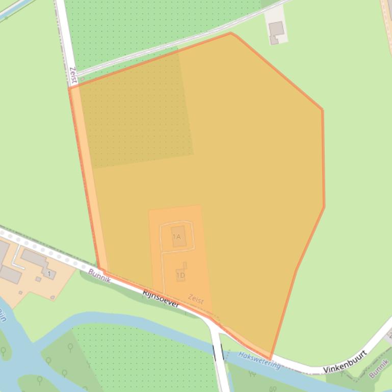 Kaart van postcodegebied 3704JC.