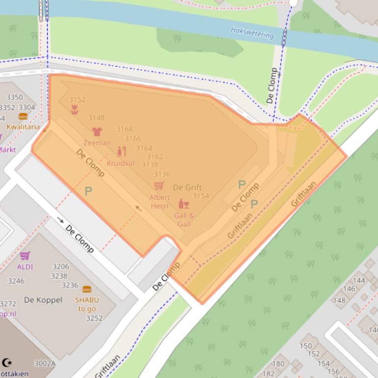 Kaart van postcodegebied 3704KA.