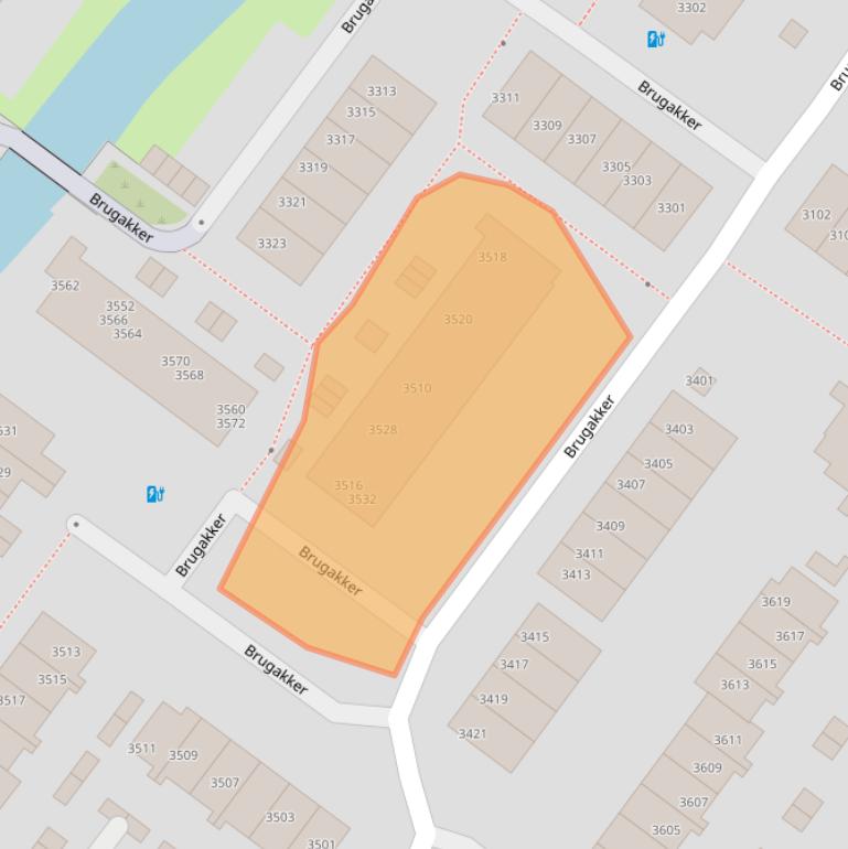 Kaart van postcodegebied 3704LK.