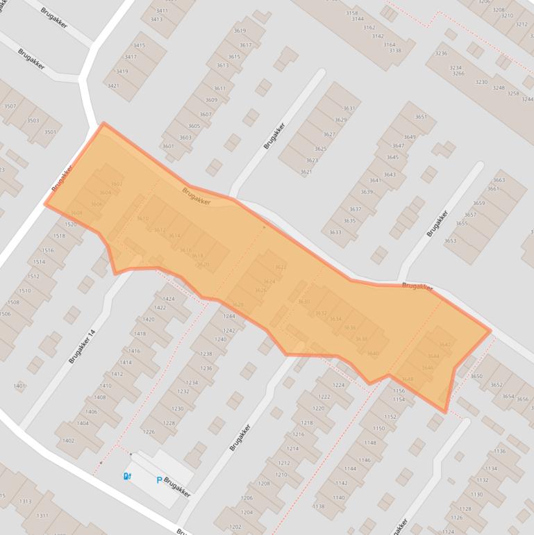 Kaart van postcodegebied 3704LP.