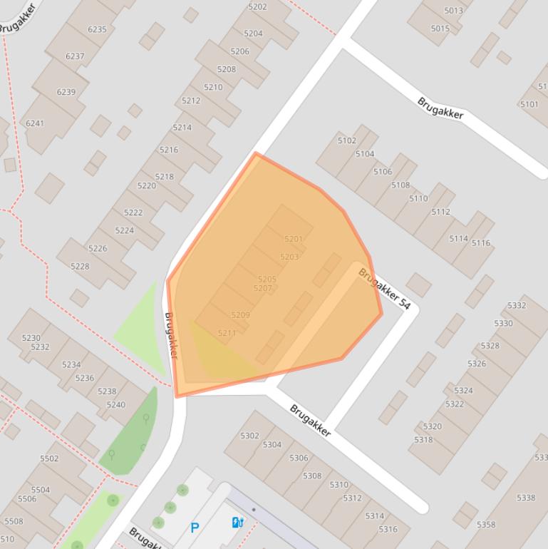 Kaart van postcodegebied 3704ME.