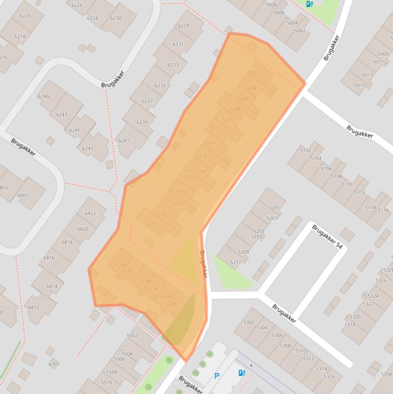 Kaart van postcodegebied 3704MG.