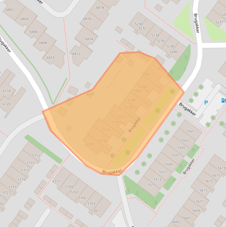 Kaart van postcodegebied 3704MN.