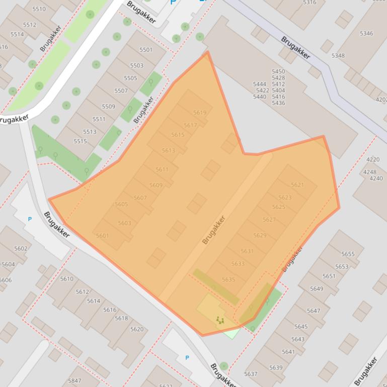 Kaart van postcodegebied 3704MP.