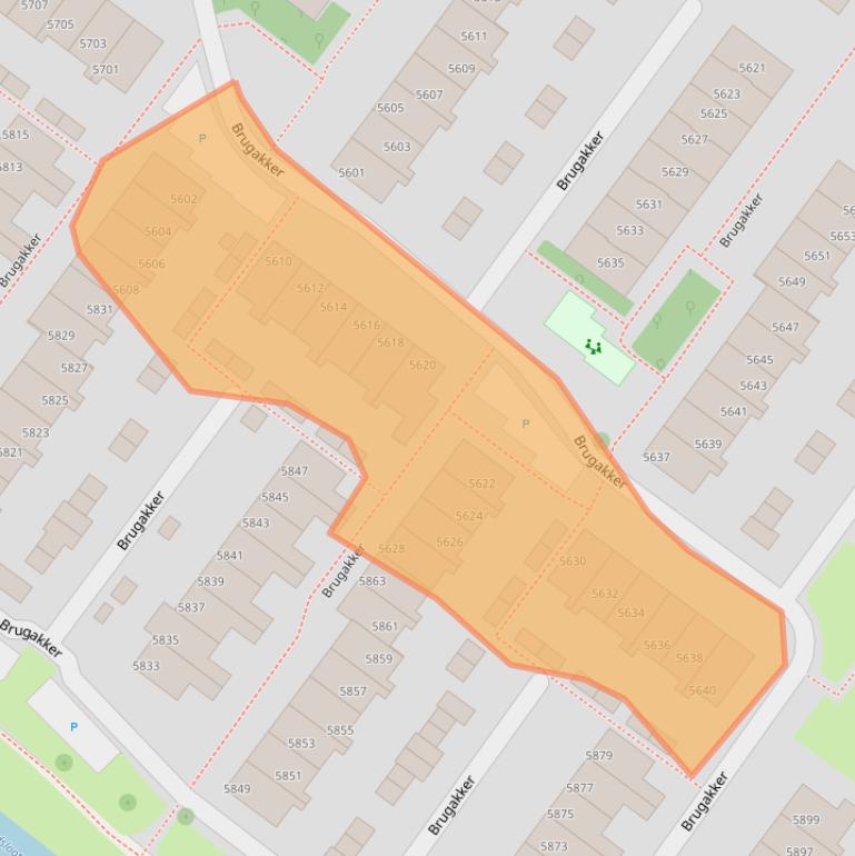 Kaart van postcodegebied 3704MS.