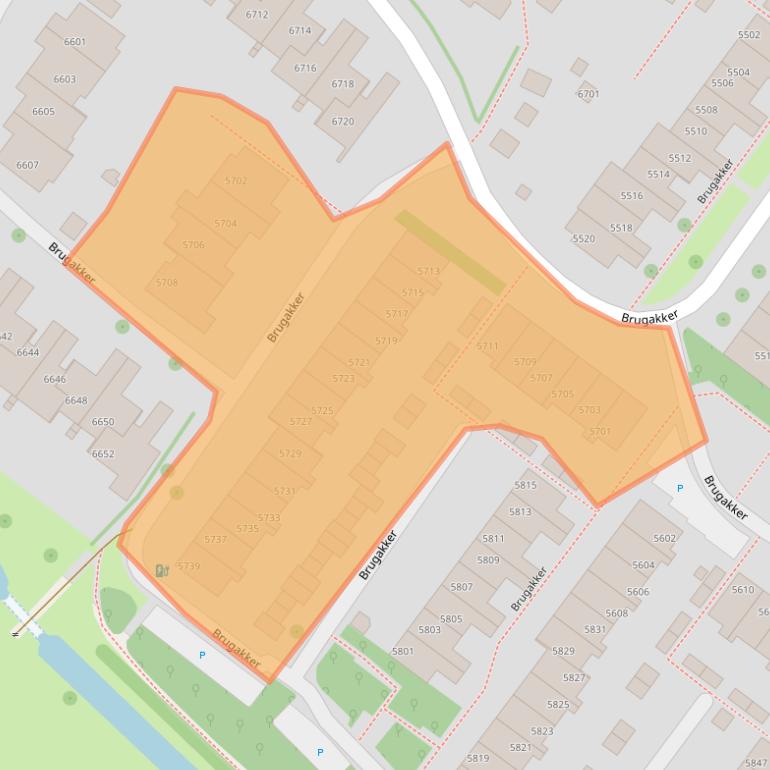 Kaart van postcodegebied 3704MT.