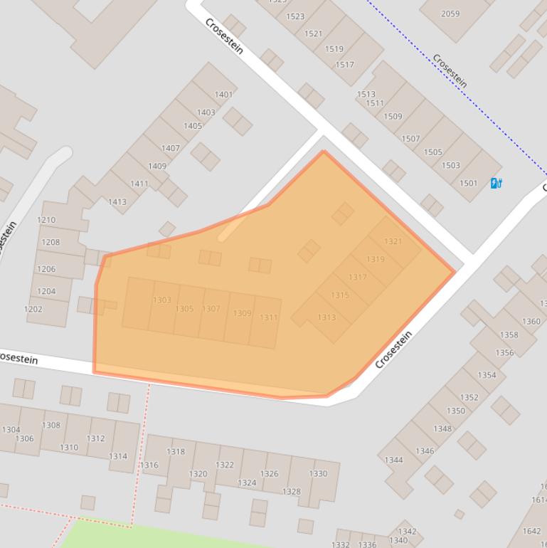 Kaart van postcodegebied 3704NC.