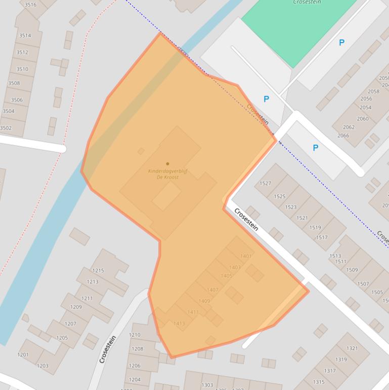 Kaart van postcodegebied 3704NE.