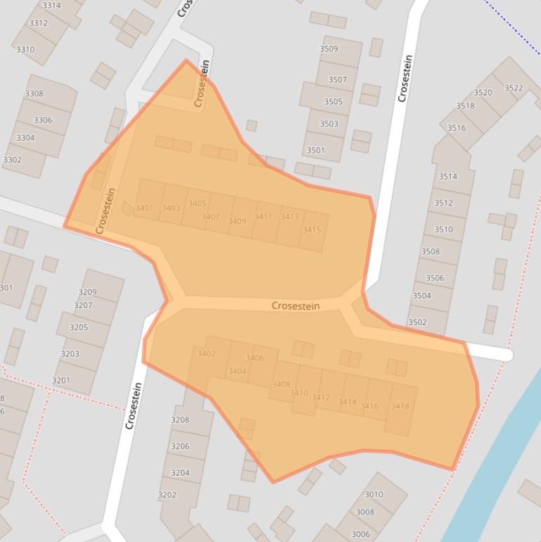 Kaart van postcodegebied 3704NN.
