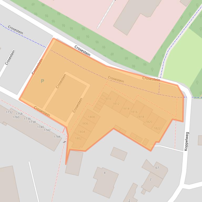 Kaart van postcodegebied 3704PE.