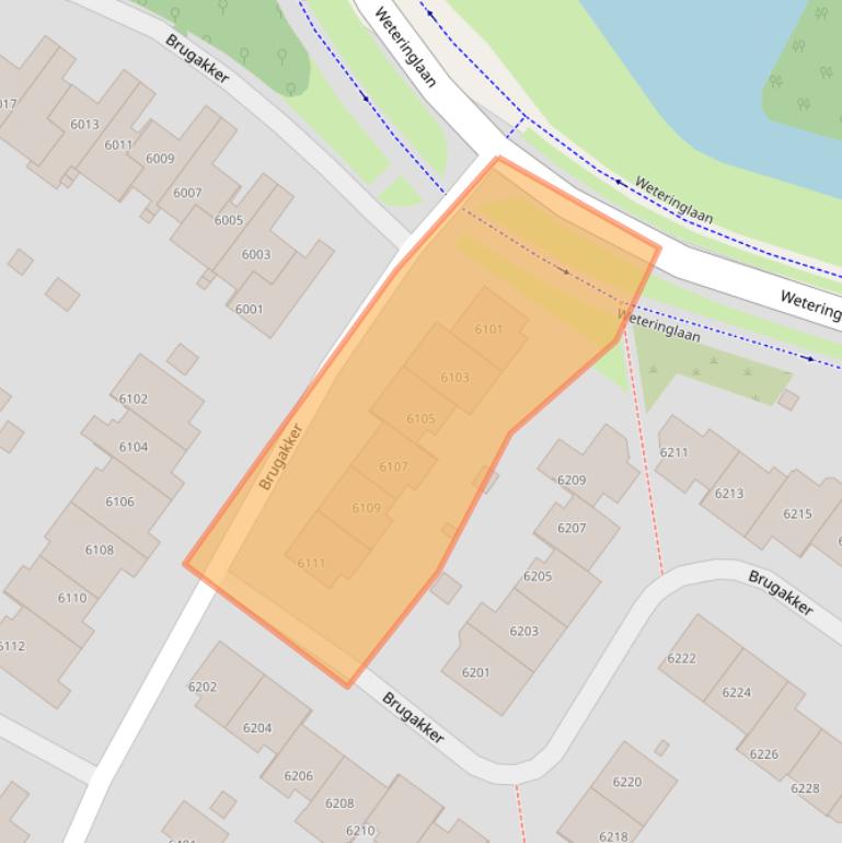 Kaart van postcodegebied 3704RB.