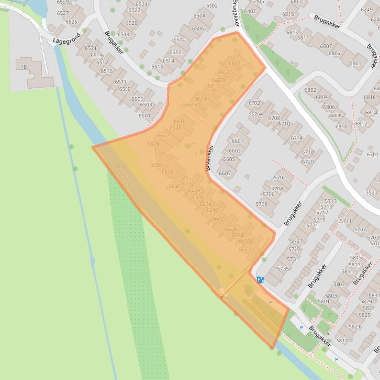 Kaart van postcodegebied 3704RN.