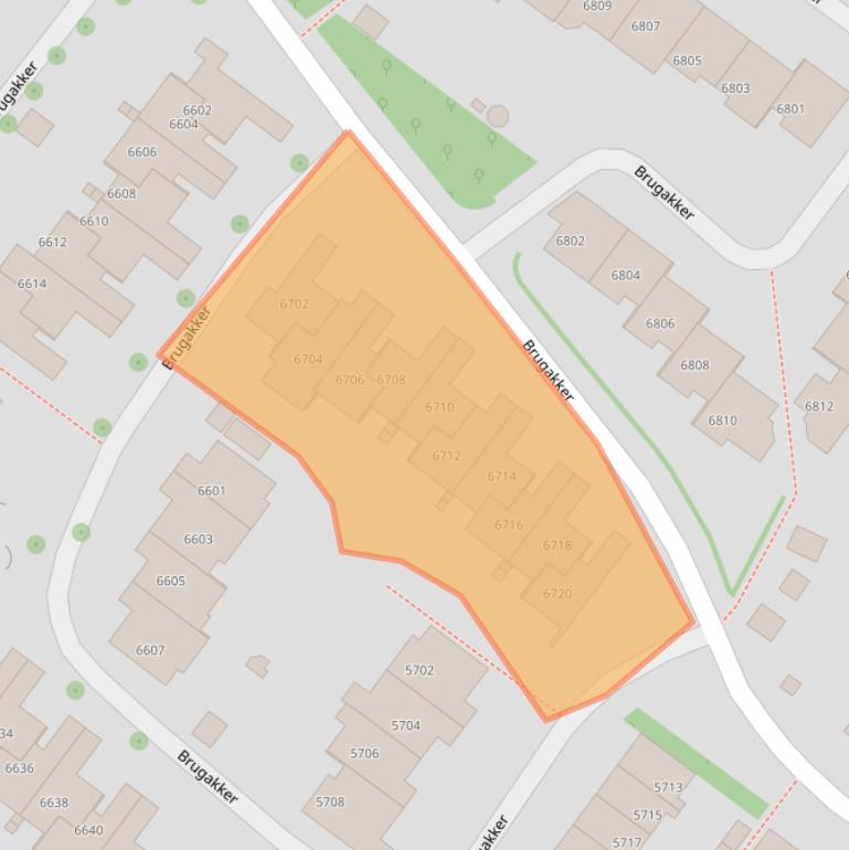 Kaart van postcodegebied 3704RP.